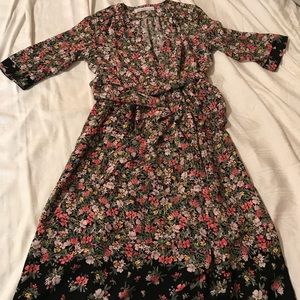 Zara florals dress